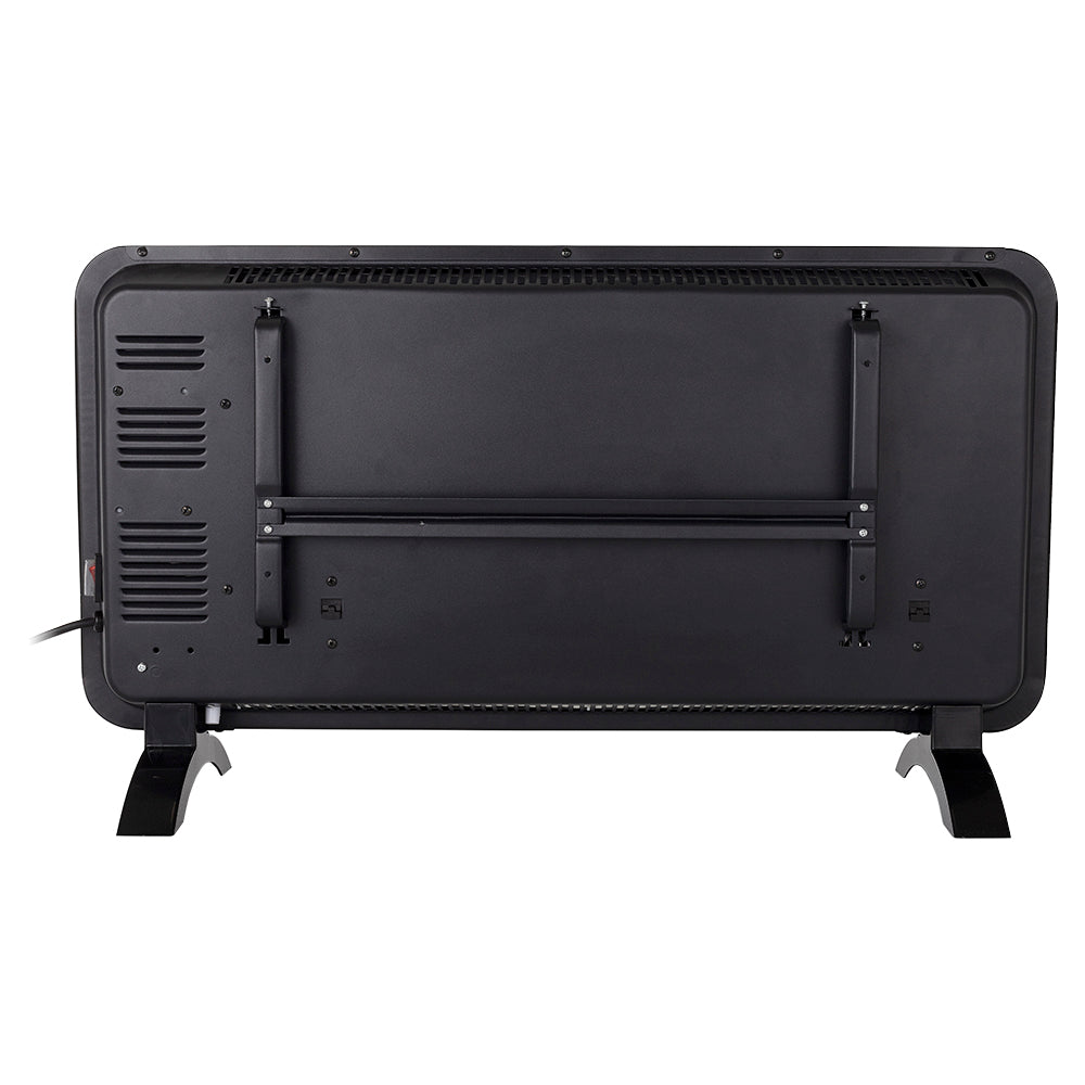 Princess Smart Glass Panel Heater with Voice Control - Black | 01.348150.02.001 from Princess - DID Electrical