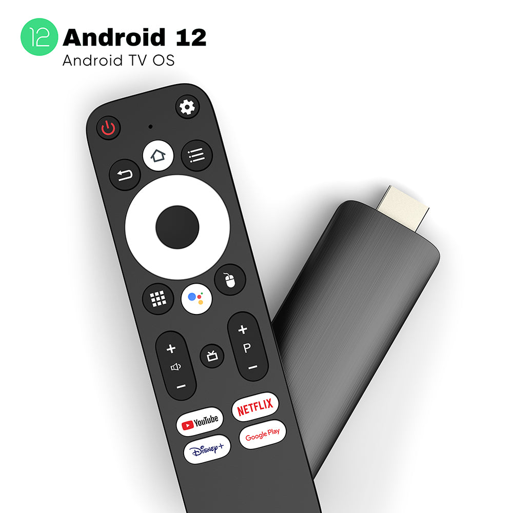 Android TV Stick 4K Ultra HD - Black | 33079 from Android TV Stick - DID Electrical