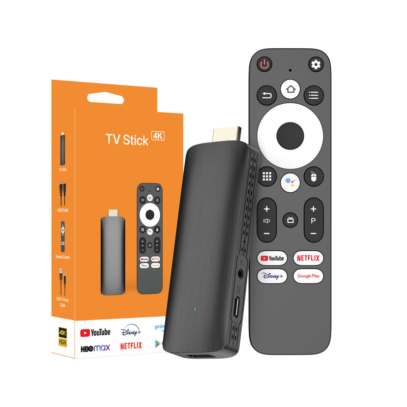 Android TV Stick 4K Ultra HD - Black | 33079 from Android TV Stick - DID Electrical