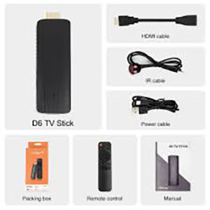 Android TV Stick 4K 2GB/16GB - Black | 034410 from Android TV Stick - DID Electrical