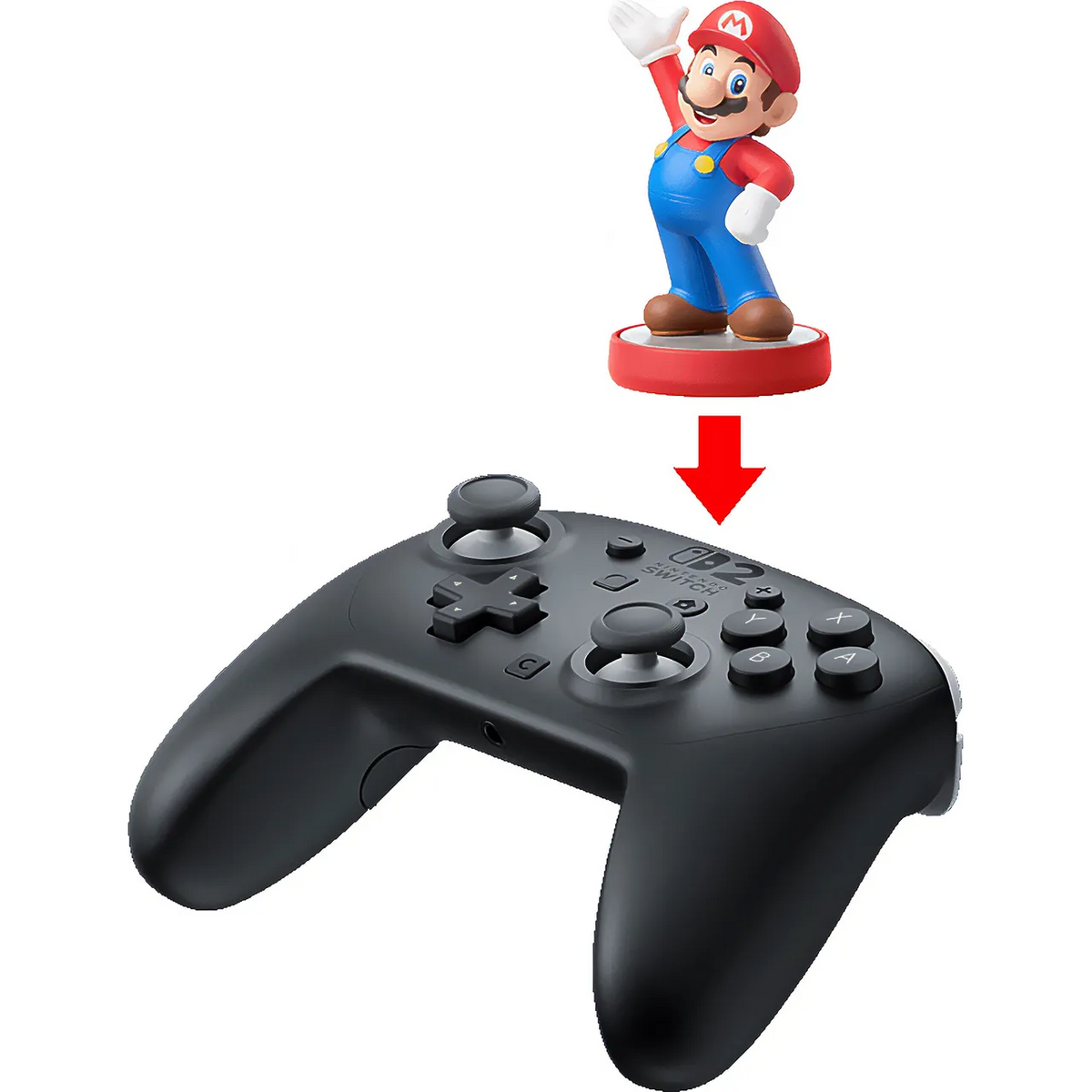 Nintendo Switch 2 Pro Controller - Black | 10015325 from Nintendo - DID Electrical