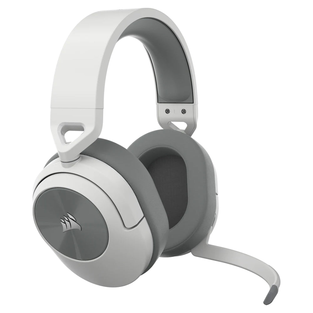 Corsair HS55 Over-Ear Wireless Bluetooth Gaming Headset - White | 106-CA-9011281-EU from Corsair - DID Electrical