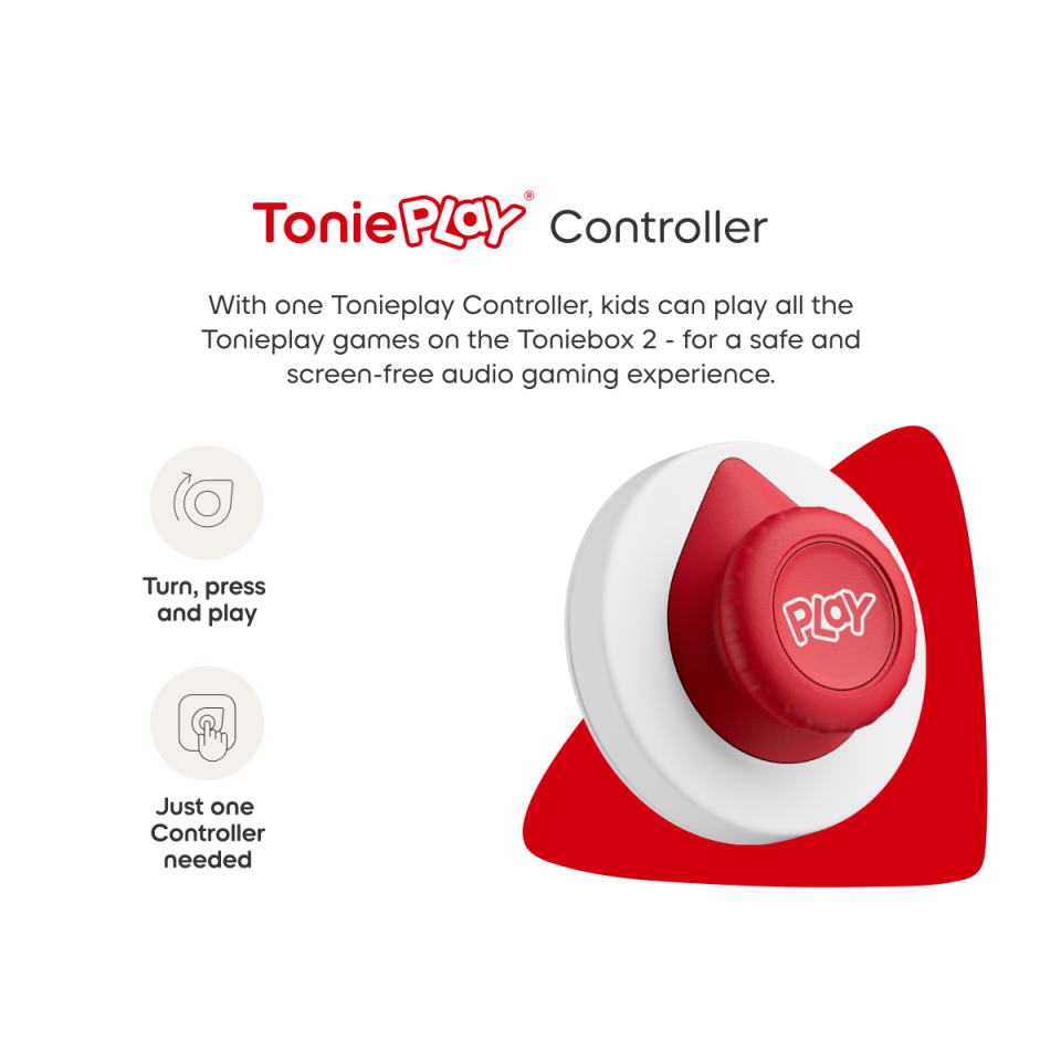 Tonies Tonieplay Controller - Red | 11002948 from Tonies - DID Electrical