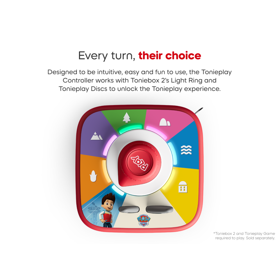 Tonies Tonieplay Controller - Red | 11002948 from Tonies - DID Electrical