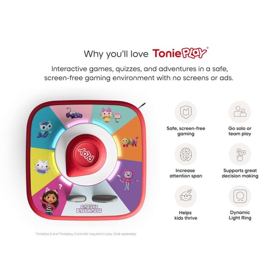 Tonies Discover Gabby's Cat-tastic Scavenger Hunt Tonieplay | 11003461 from Tonies - DID Electrical