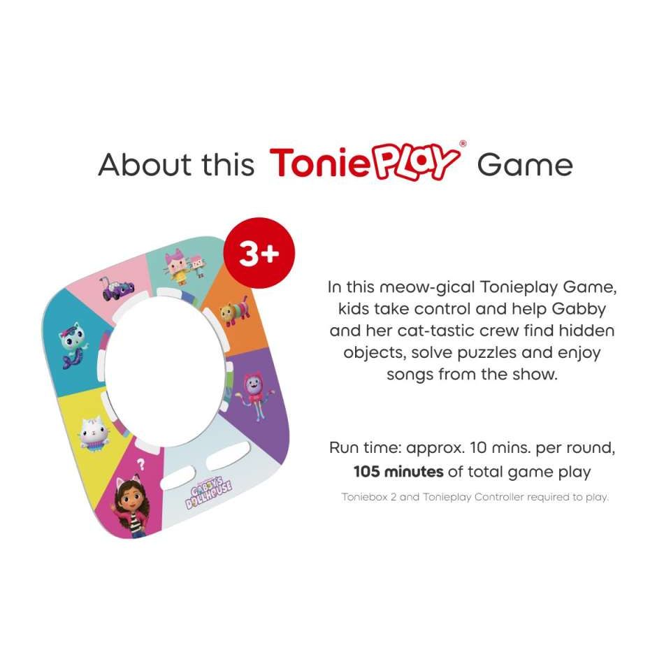 Tonies Discover Gabby's Cat-tastic Scavenger Hunt Tonieplay | 11003461 from Tonies - DID Electrical