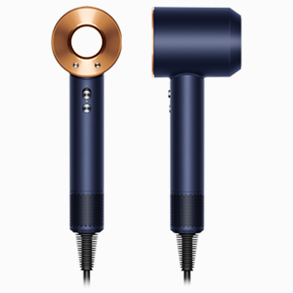 Dyson Supersonic Hair Dryer with Straight+Wavy - Prussian Blue & Rich Copper | 113279-01 from Dyson - DID Electrical