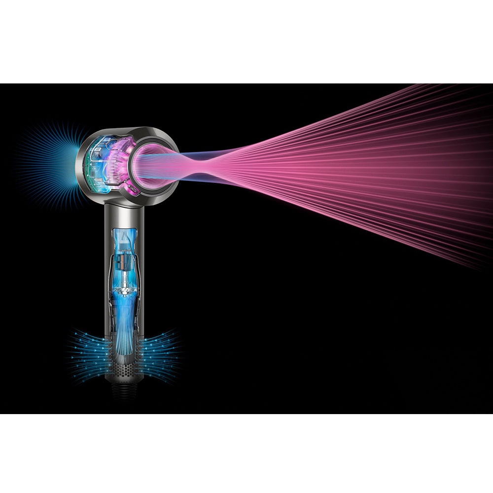 Dyson Supersonic Hair Dryer with Straight+Wavy - Prussian Blue & Rich Copper | 113279-01 from Dyson - DID Electrical