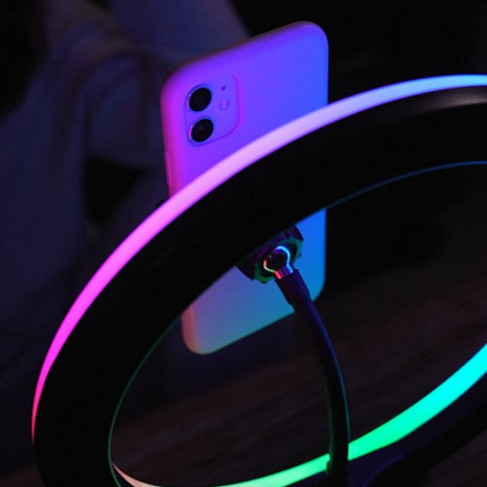 Ksix Studio LED Ring With Tripod For Smartphone - Black | 114613 from Ksix - DID Electrical