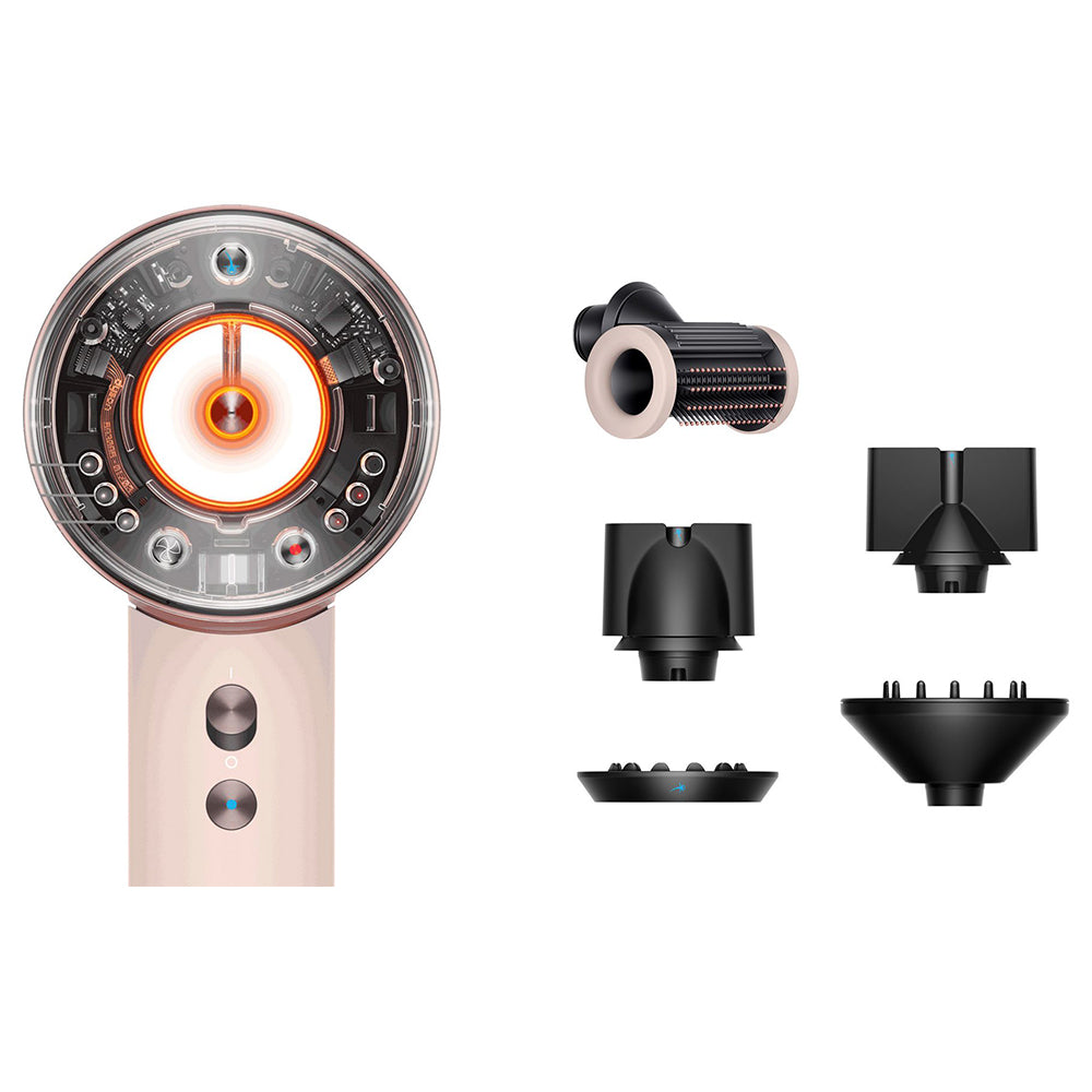 Dyson Supersonic Nural Hair Dryer with Straight+Wavy - Ceramic Pink & Rose Gold | 161818-01 from Dyson - DID Electrical