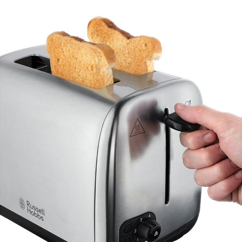 Russell Hobbs Classics 2 slice Toaster - Brushed Stainless Steel | 24080 from Russell Hobbs - DID Electrical