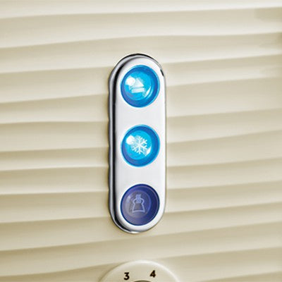 RussellHobbs Inspire 4 Slice Toaster - Cream | 24384 from Russell Hobbs - DID Electrical