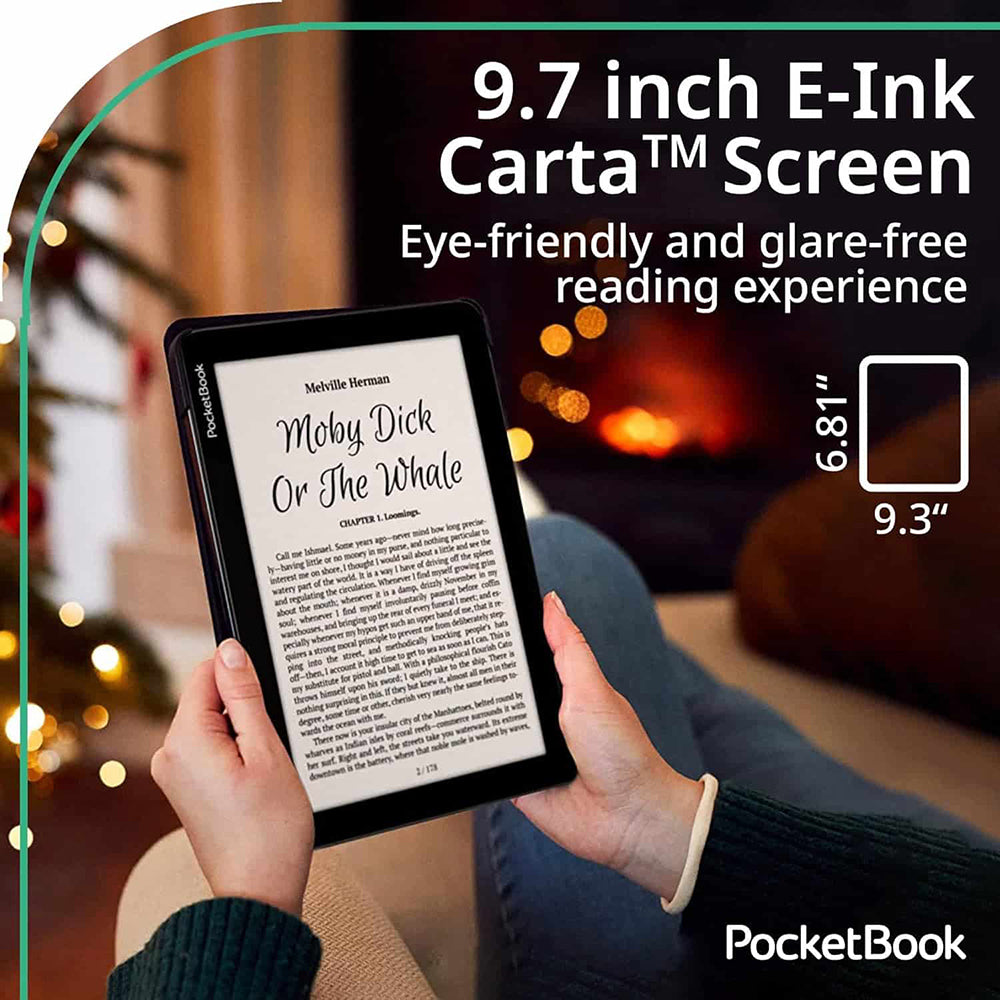 PocketBook InkPad Lite 9.7" Touchscreen eReader Tablet - Grey | 253-PB970-M-WW from PocketBook - DID Electrical