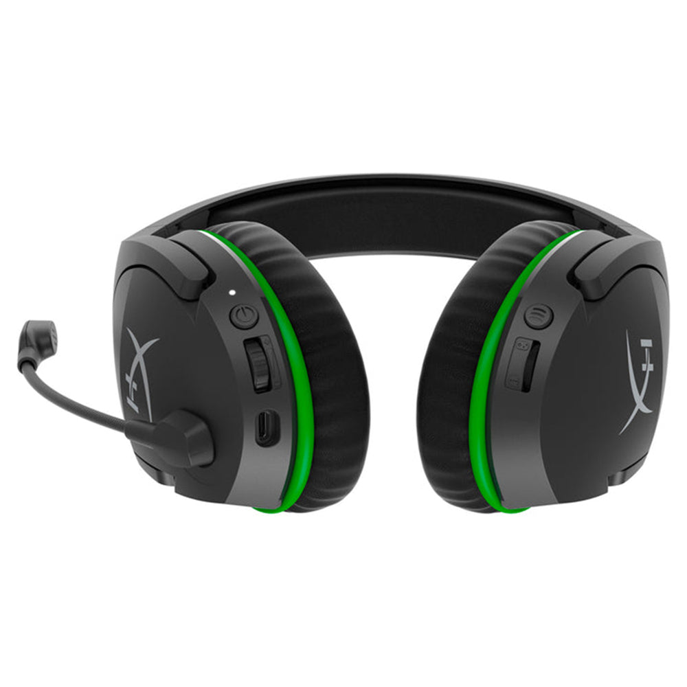 HyperX CloudX Stinger Core Wireless Gaming Headset - Black & Green | 259-4P5J0AA from HyperX - DID Electrical