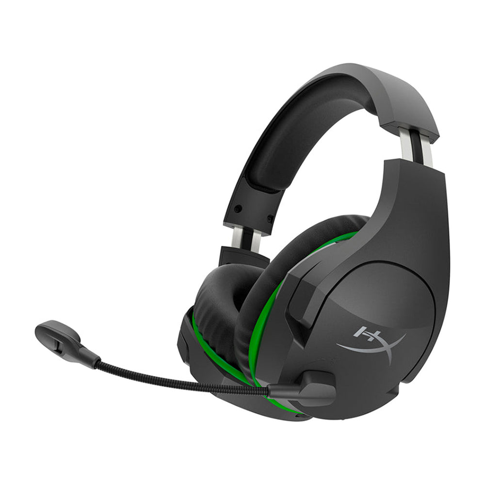 HyperX CloudX Stinger Core Wireless Gaming Headset - Black & Green | 259-4P5J0AA from HyperX - DID Electrical