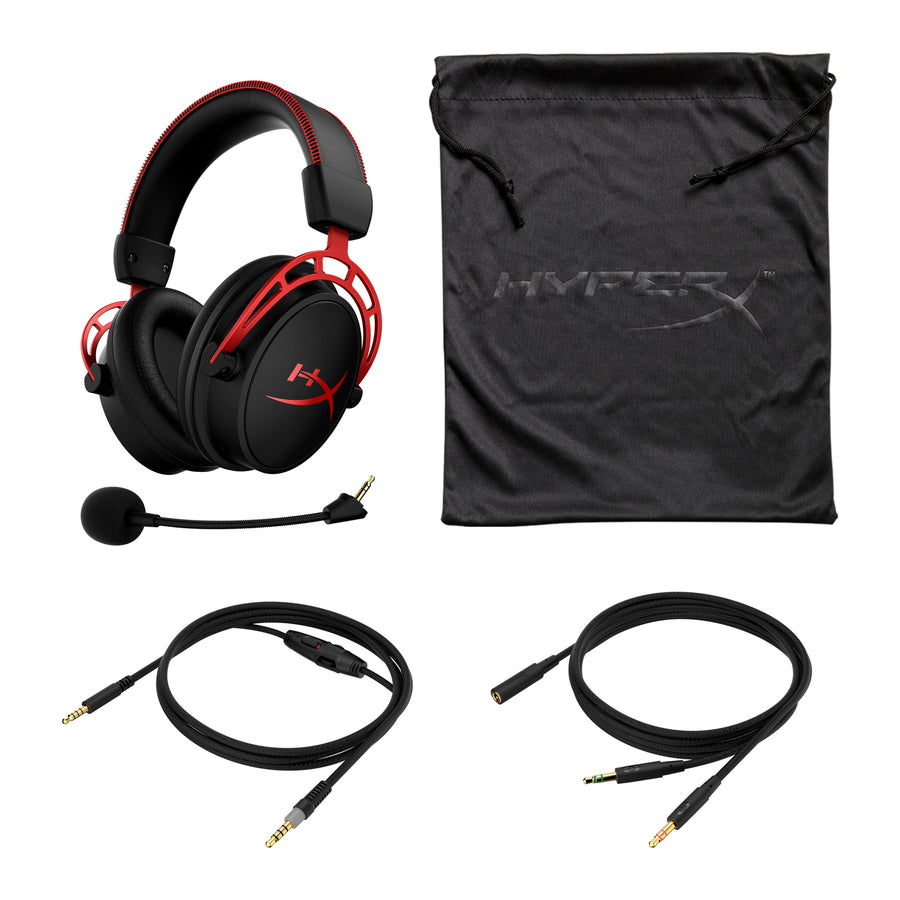HyperX Cloud Alpha Gaming Headset - Black & Red | 259-4P5L1AM-ABB from HyperX - DID Electrical