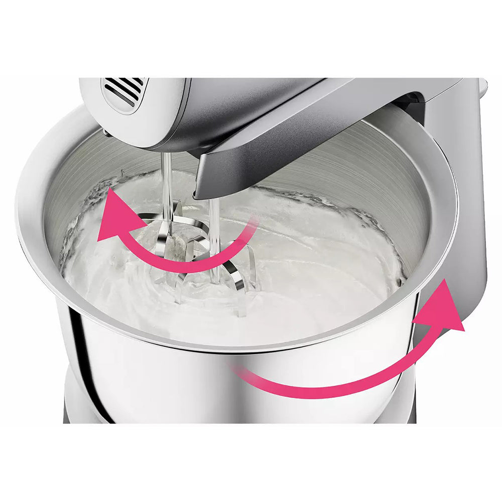 Kenwood Chefette Hand and Stand Mixer - Silver | HMP54.000SI from Kenwood - DID Electrical