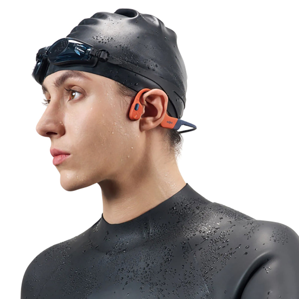 Shokz OpenSwim Pro Open-Ear Wireless Headphone - Red | 38-S711-ST-RD from Shokz - DID Electrical