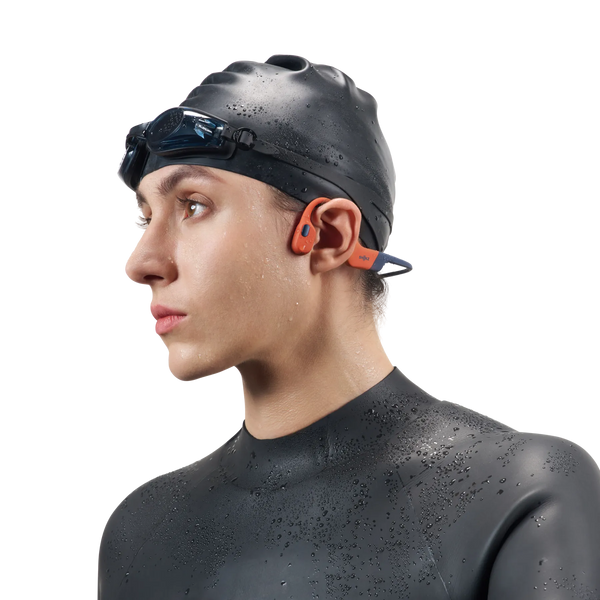 Shokz OpenSwim Pro Open-Ear Wireless Headphone - Red | 38-S711-ST-RD from Shokz - DID Electrical