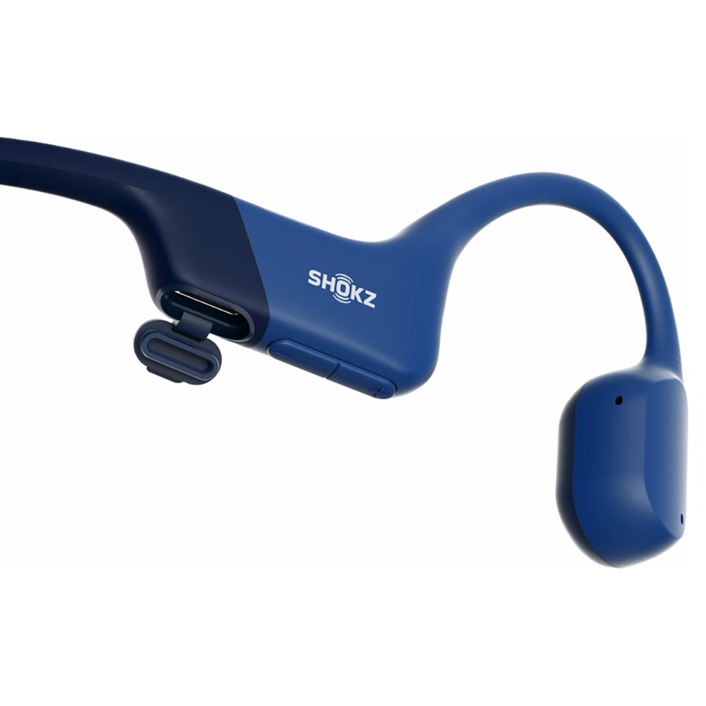 Shokz OpenRun Open-Ear Wireless Headphone - Blue Eclipse | 38-S805-ST-BL from Shokz - DID Electrical