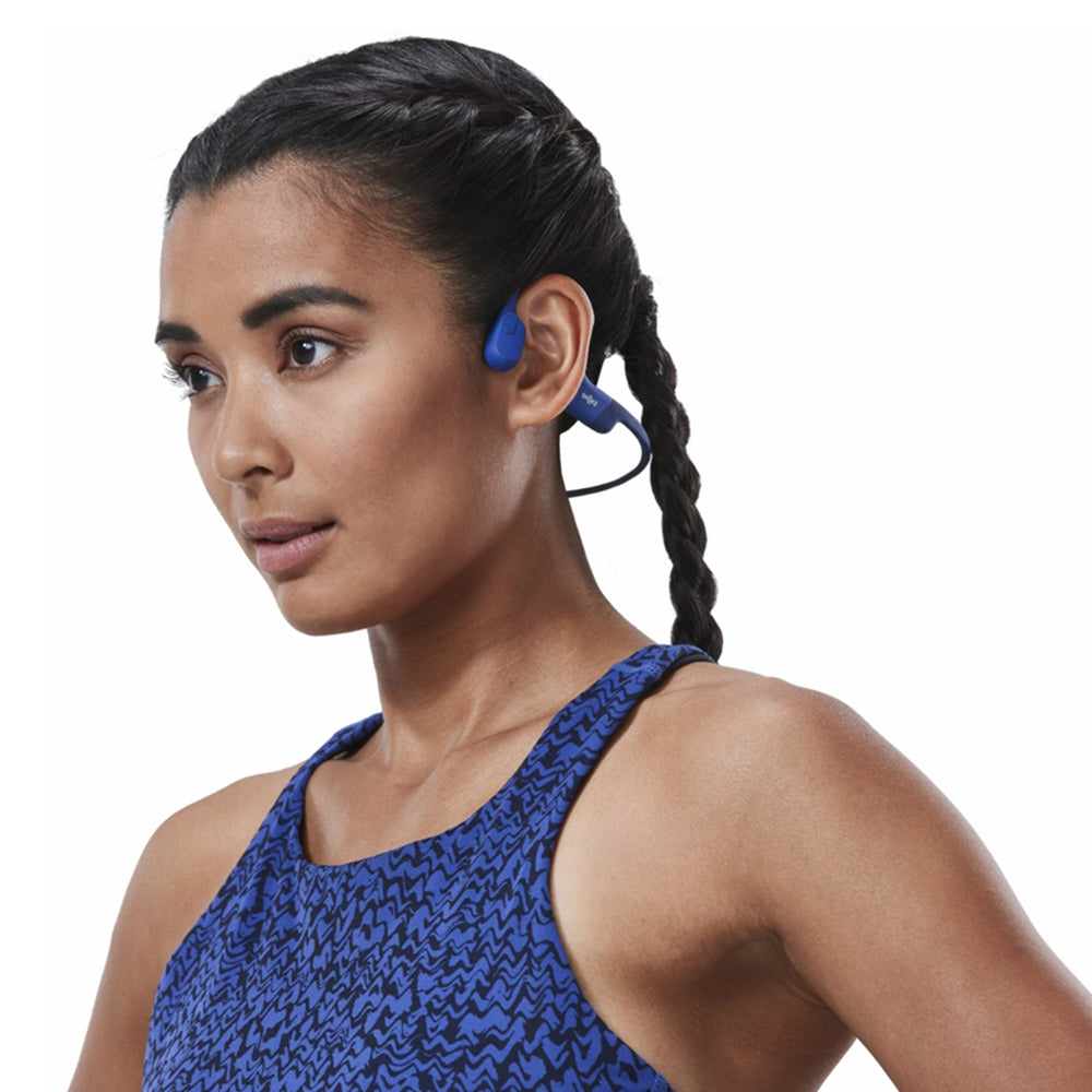 Shokz OpenRun Open-Ear Wireless Headphone - Blue Eclipse | 38-S805-ST-BL from Shokz - DID Electrical