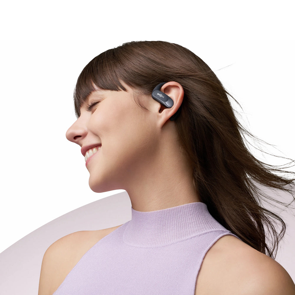 Shokz OpenFit Air Open-Ear Wireless Earbuds - Black | 38-T511BK from Shokz - DID Electrical