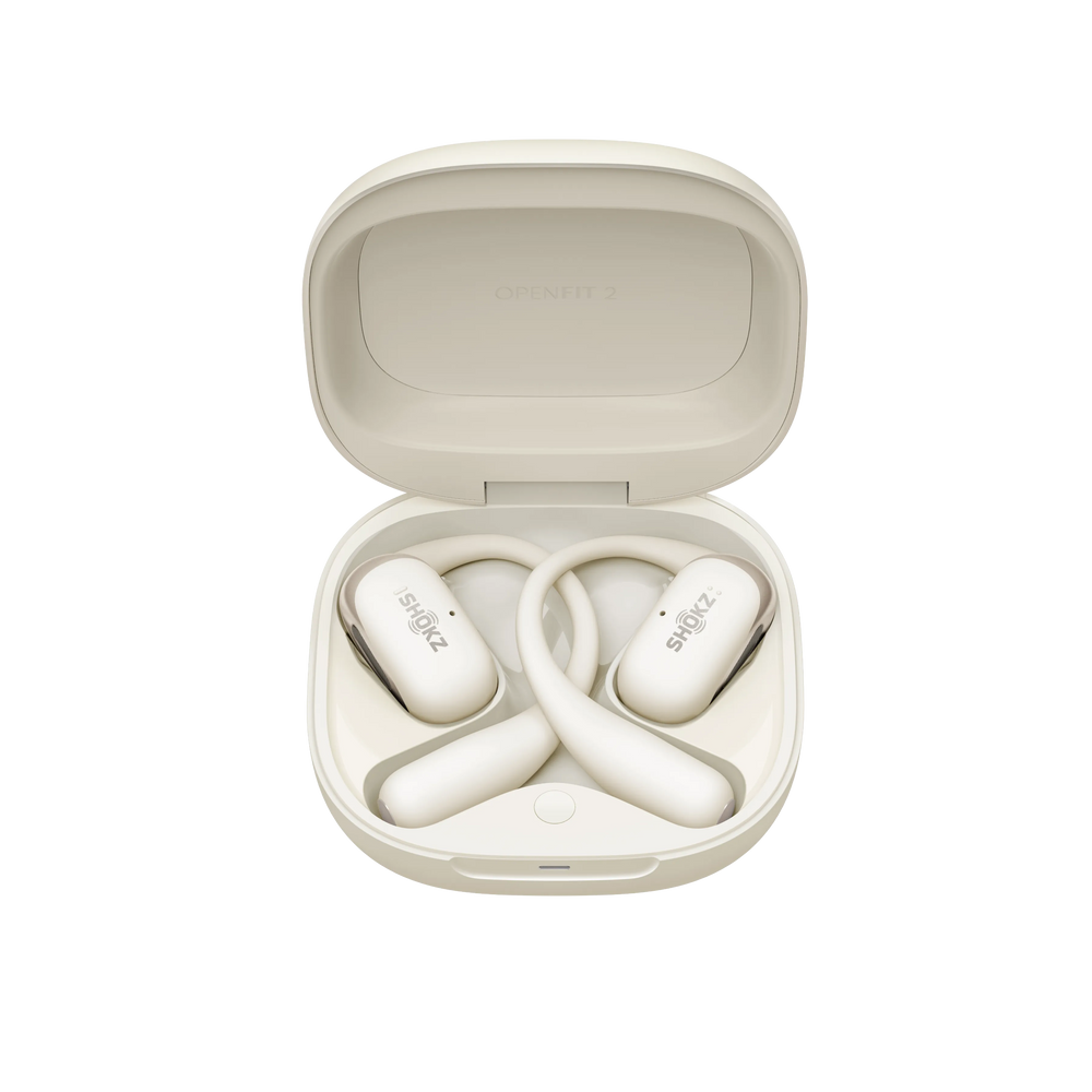 Shokz OpenFit 2 Open-Ear Wireless Earbuds - Beige | 38-T920-ST-BG from Shokz - DID Electrical