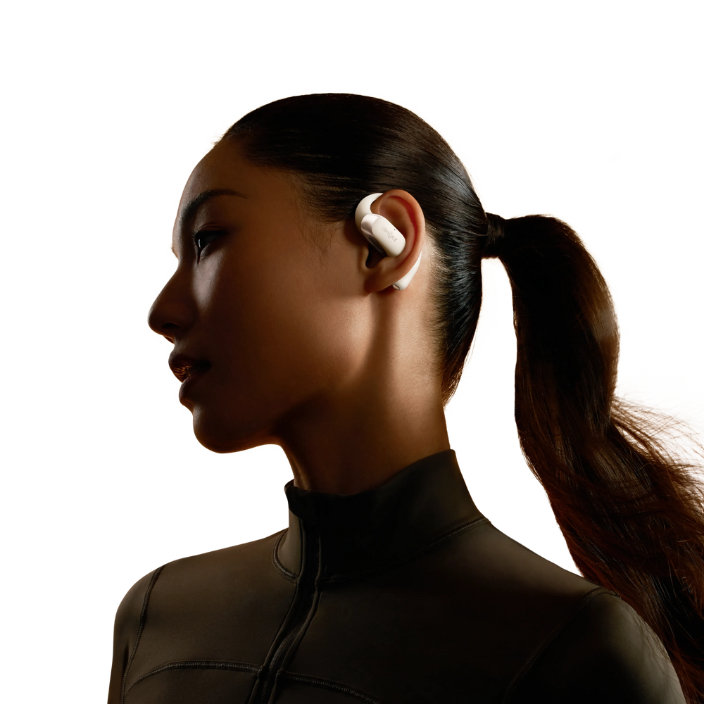 Shokz OpenFit 2 Open-Ear Wireless Earbuds - Beige | 38-T920-ST-BG from Shokz - DID Electrical