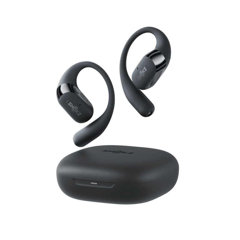 Shokz OpenFit 2 Open-Ear Wireless Earbuds - Black | 38-T920-ST-BK from Shokz - DID Electrical