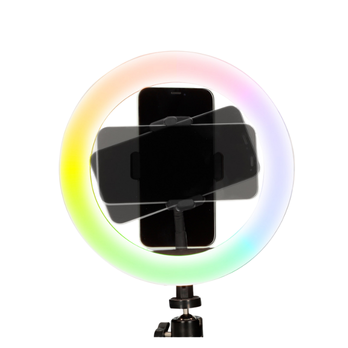 Ksix Studio LED Ring With Tripod For Smartphone - Black | 114613 from Ksix - DID Electrical