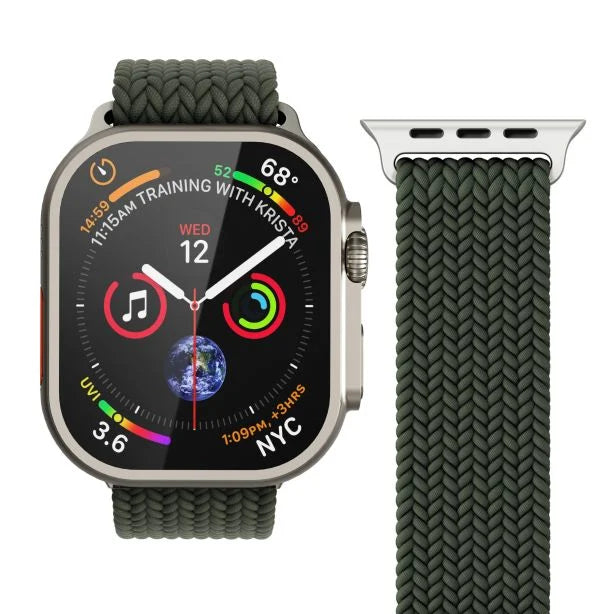 Vonmählen Watch Strap 42 / 41 / 40 / 38mm | Woven Loop | One Size - Olive | AWS00155 from Vonmählen - DID Electrical