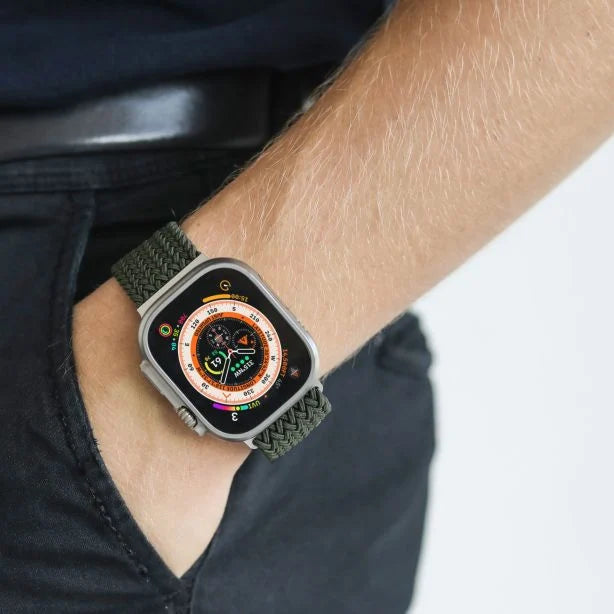 Vonmählen Watch Strap 42 / 41 / 40 / 38mm | Woven Loop | One Size - Olive | AWS00155 from Vonmählen - DID Electrical