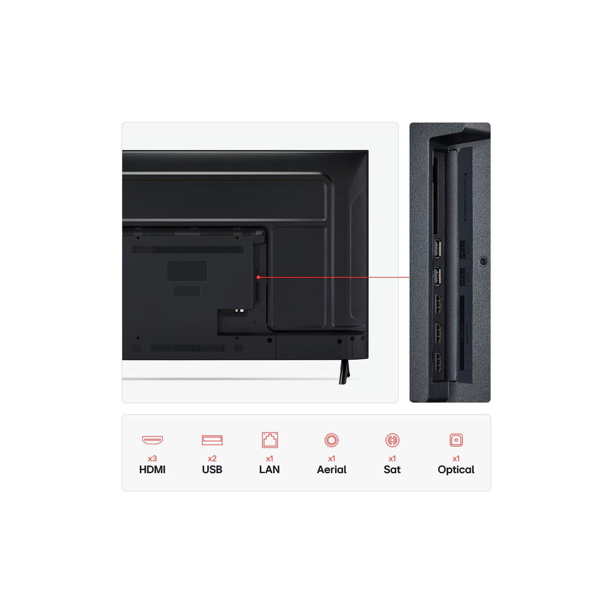 LG UA73 43" 4K Smart TV | 43UA73006LA.AEKQ from LG - DID Electrical