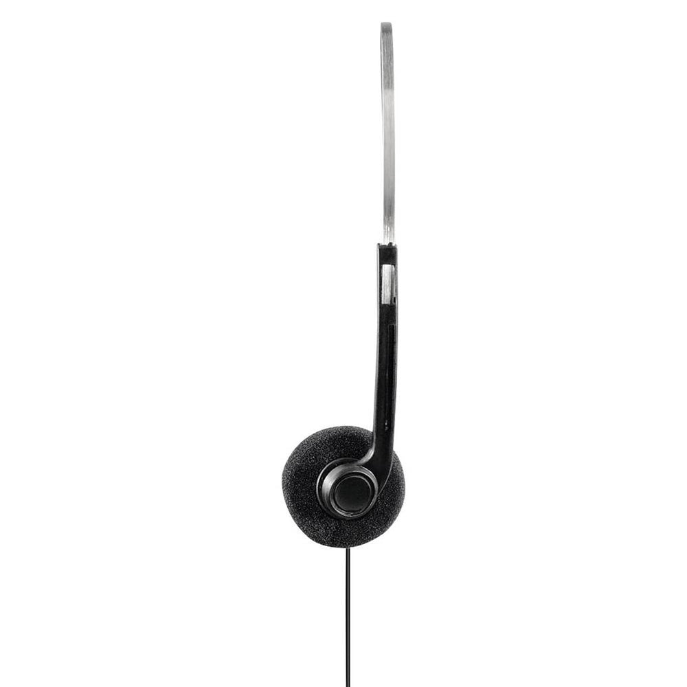 Hama Slight Over-Ear Wired Headphones - Black & Silver | 483607 from Hama - DID Electrical