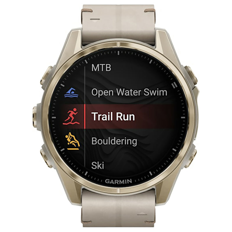 Garmin Fenix 8 43MM Smart Watch - Soft Gold | 49-GAR-010-02903-40 from Garmin - DID Electrical