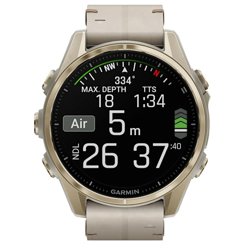 Garmin Fenix 8 43MM Smart Watch - Soft Gold | 49-GAR-010-02903-40 from Garmin - DID Electrical