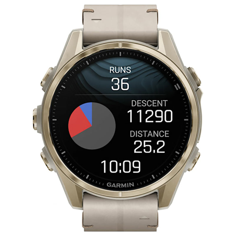 Garmin Fenix 8 43MM Smart Watch - Soft Gold | 49-GAR-010-02903-40 from Garmin - DID Electrical