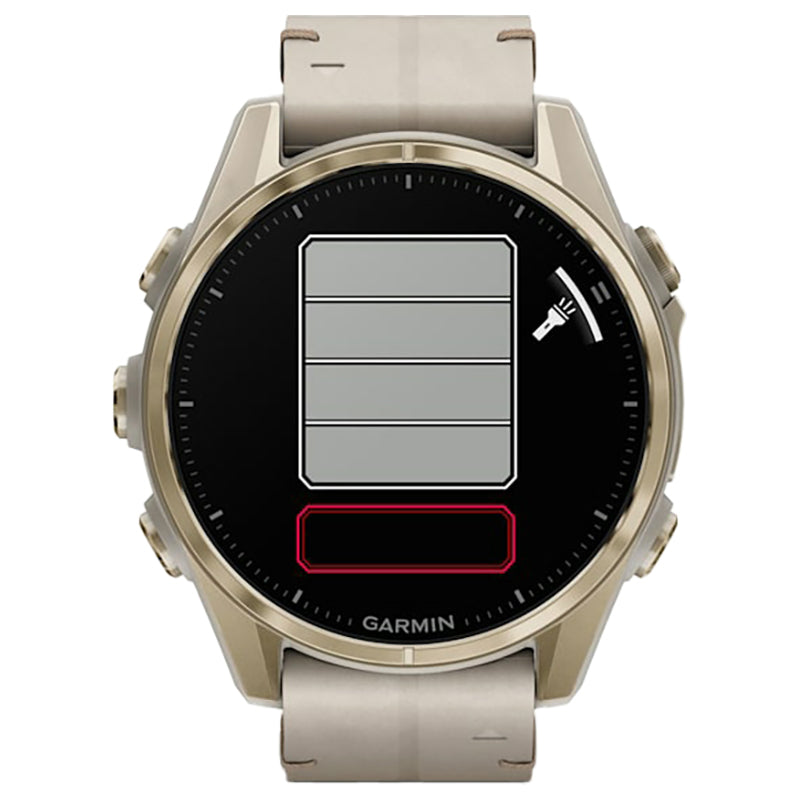 Garmin Fenix 8 43MM Smart Watch - Soft Gold | 49-GAR-010-02903-40 from Garmin - DID Electrical
