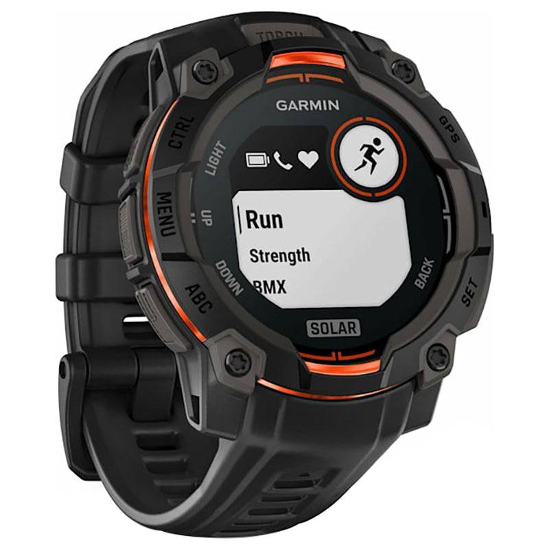 Garmin Instinct 3 45MM Solar Smart Watch - Black | 49-GAR-010-02934-00 from Garmin - DID Electrical