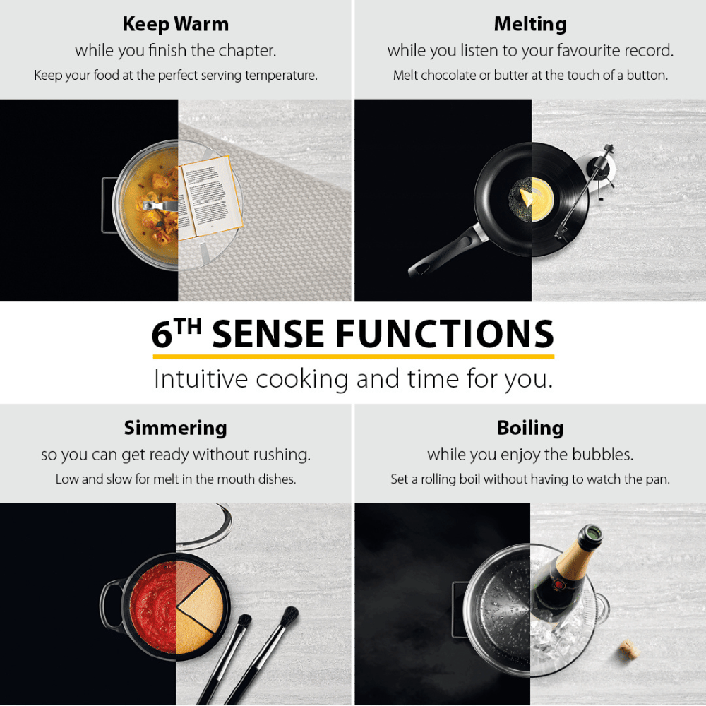 Whirlpool 60CM 4 Zone Built-In Induction Hob With CleanProtect - Black | WF S3660 CPNE from Whirlpool - DID Electrical