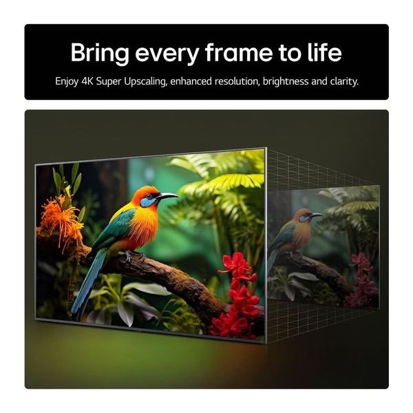 LG UA75 50" 4K Smart TV - Charcoal Black | 50UA75006LA.AEK from LG - DID Electrical