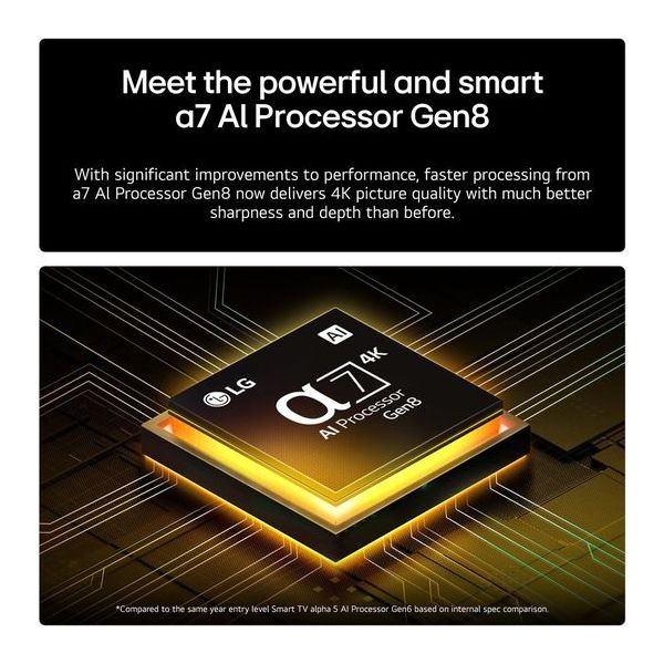 LG UA75 50" 4K Smart TV - Charcoal Black | 50UA75006LA.AEK from LG - DID Electrical