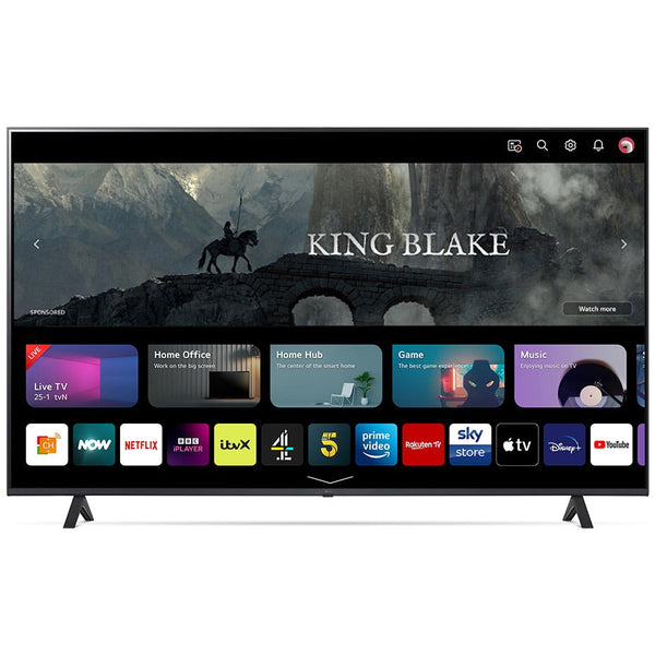 John Pye Auctions - LG 50 SMART 4K HDR TV MODEL 50UR78006LK (WITH STAND,NO  REMOTE,SCREEN FAULT,NO BOX)