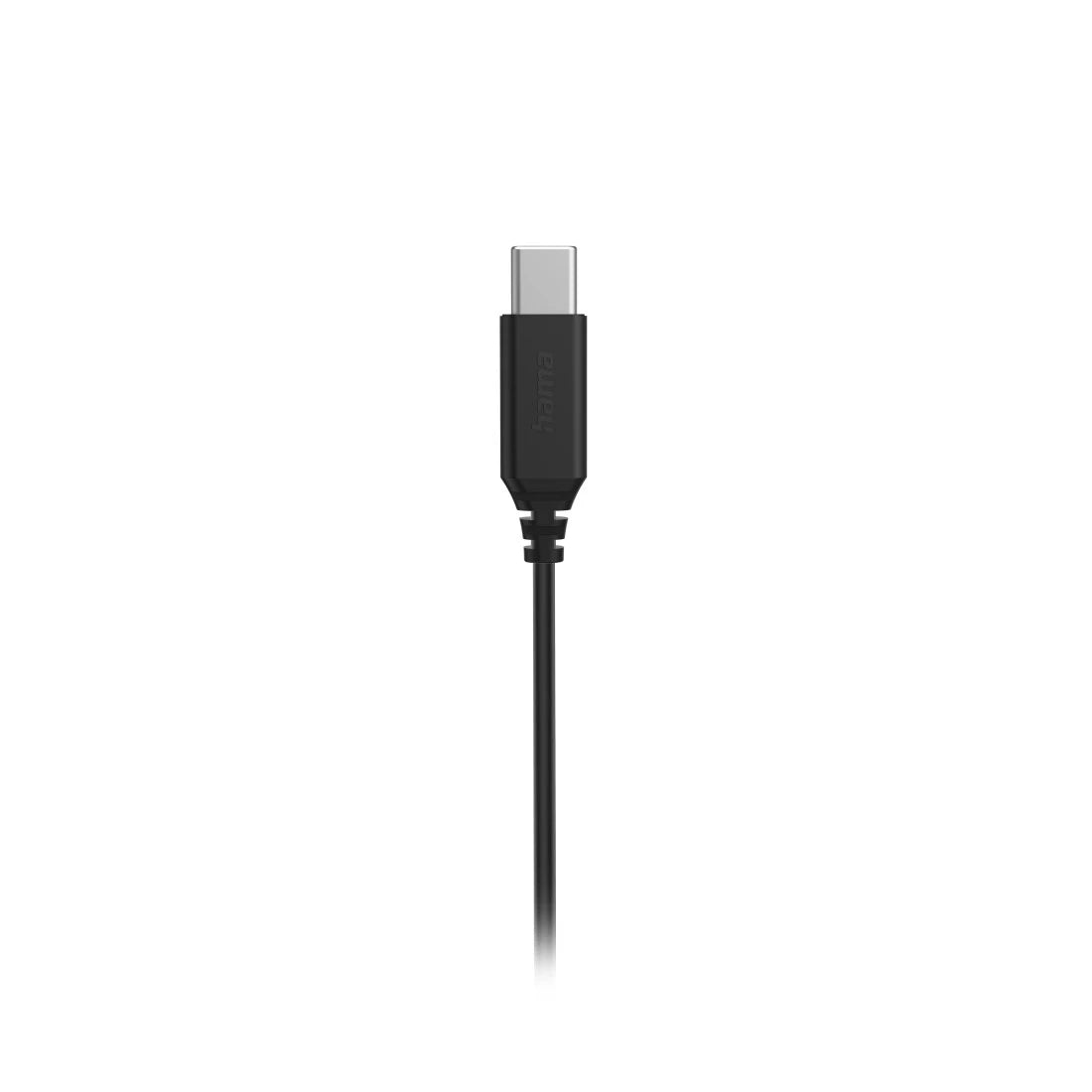 Hama Sea II In-Ear Wired USB-C Headphone - Black | 522603 from Hama - DID Electrical