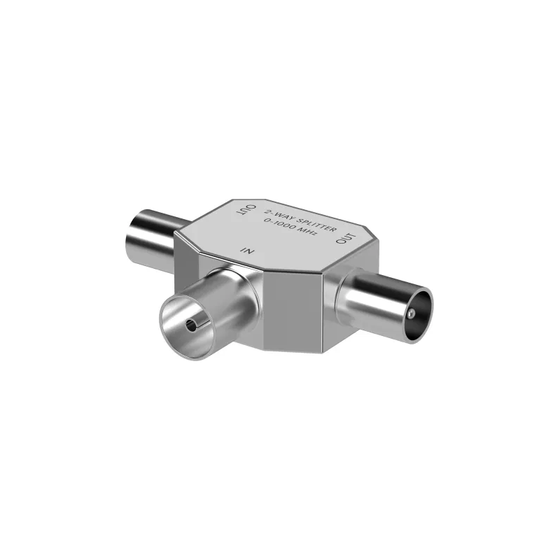 Sinox Coax TV Antenna Splitter - Stainess Steel | 52610 from Sinox - DID Electrical