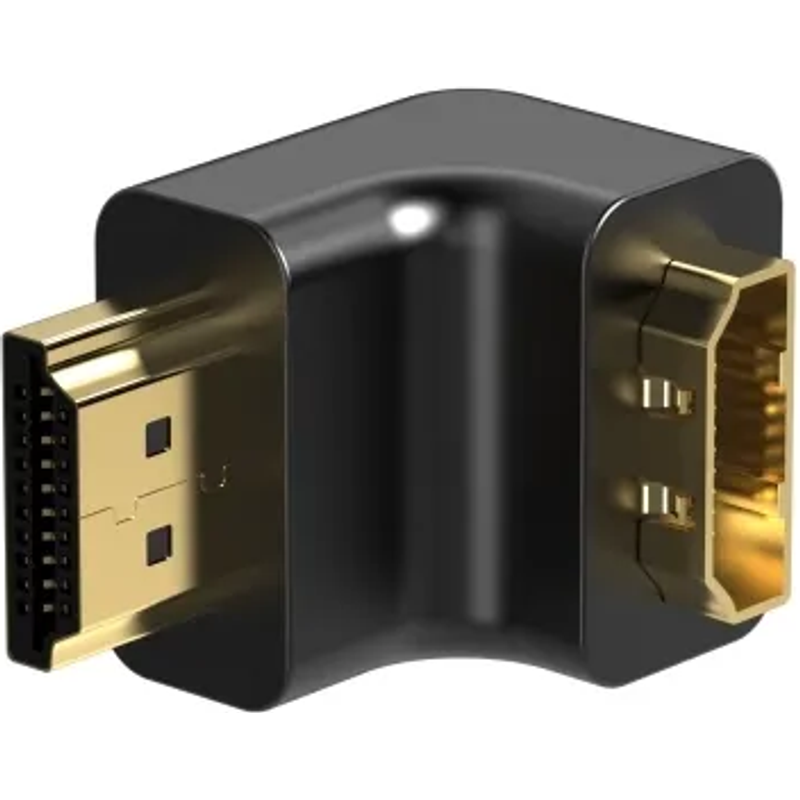 Sinox 90° Angle HDMI Adapter - Black | 52634 from Sinox - DID Electrical