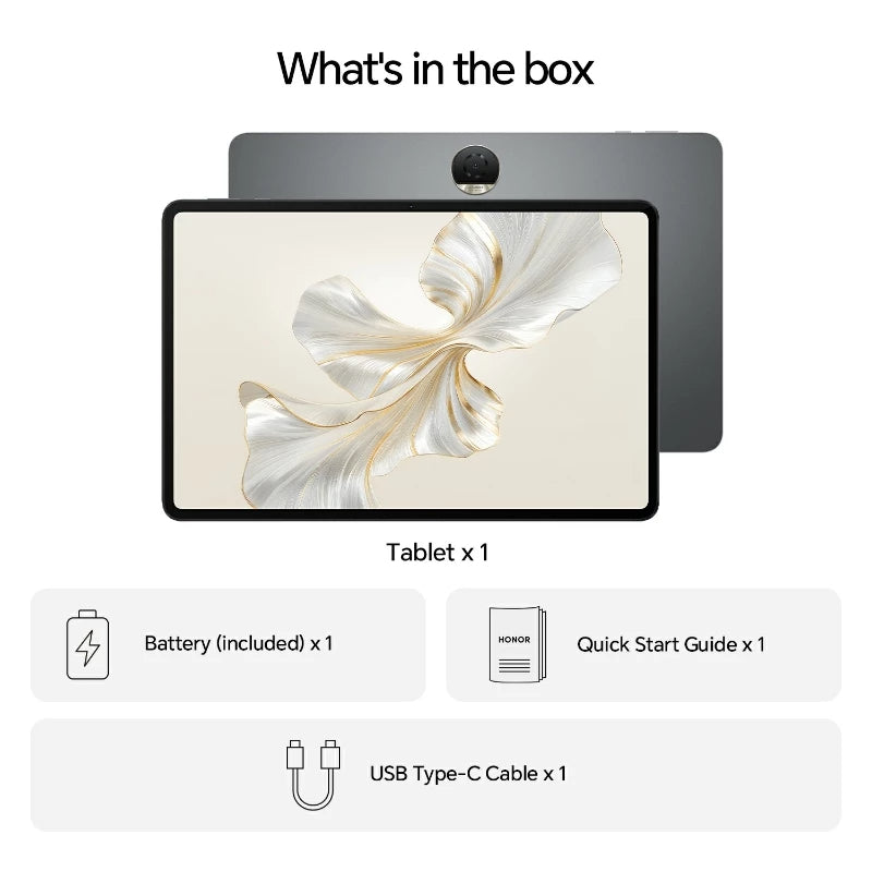 Honor Pad 9 12.1" 256GB Tablet - Space Grey | 5301AHKN from Honor - DID Electrical