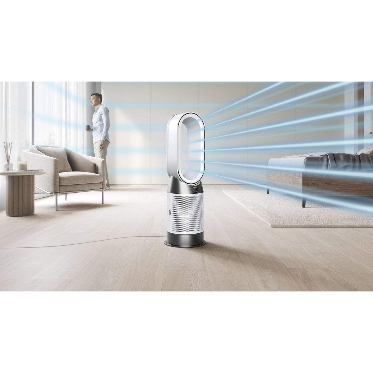 Dyson Purifier Hot+Cool HP1 Air Purifier - White | 544837-01 from Dyson - DID Electrical