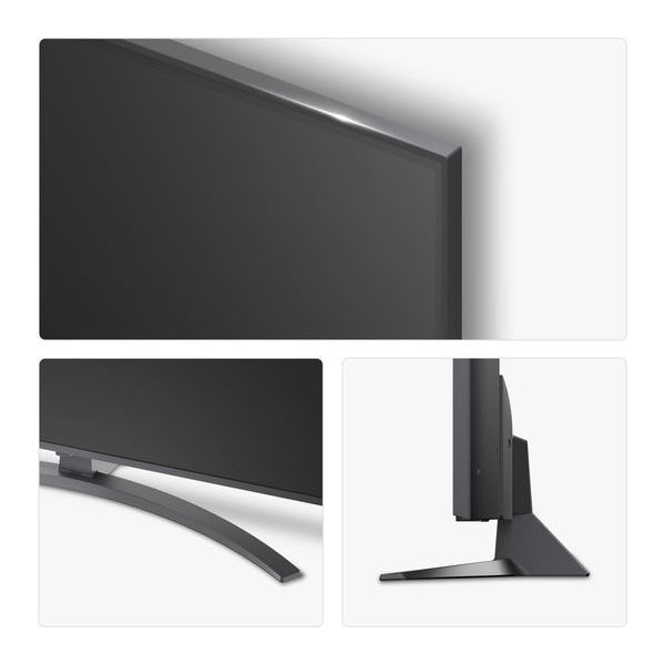 LG NANO81A NanoCell AI 55" 4K Smart TV - Charcoal Black | 55NANO81A6A.AEK from LG - DID Electrical