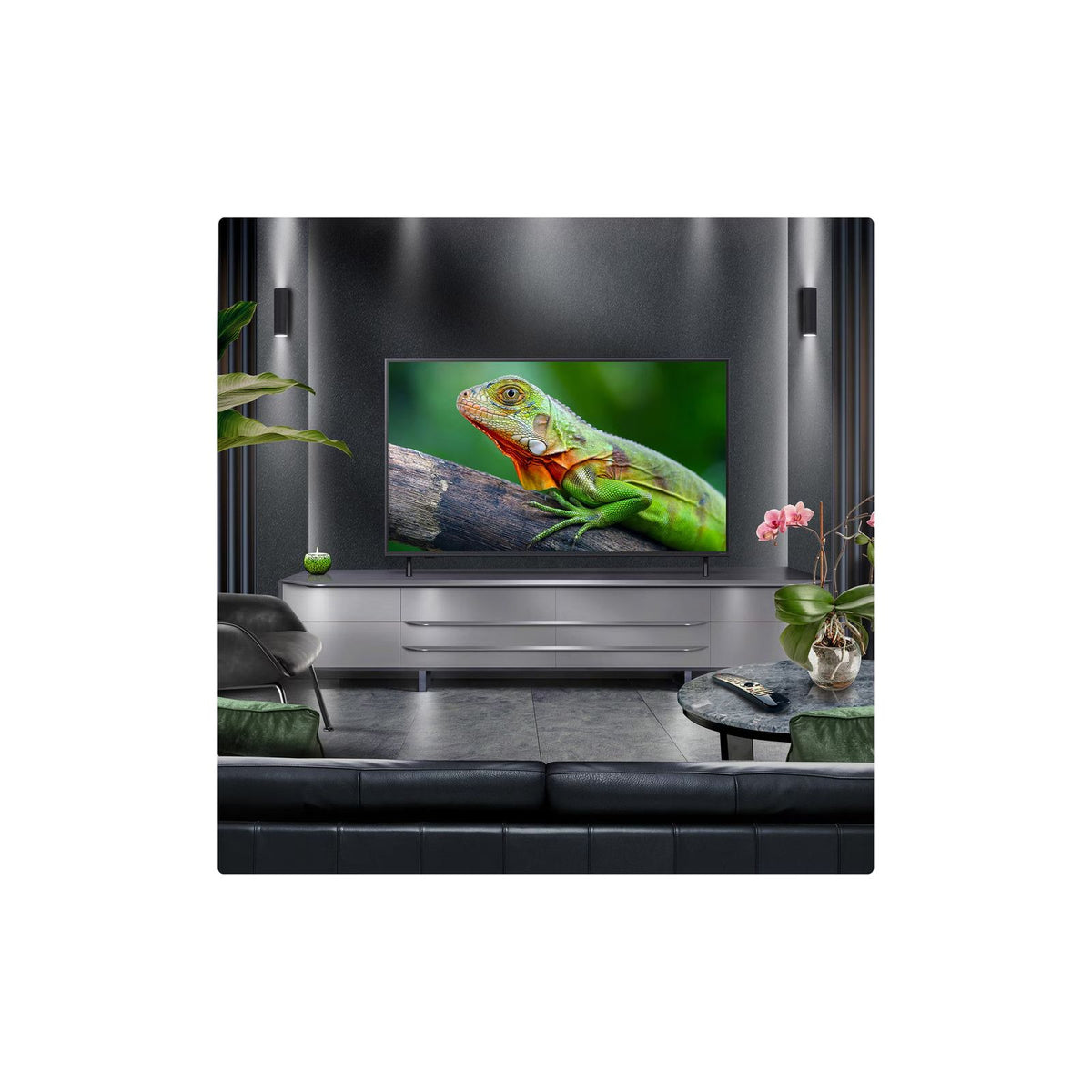 LG QNED82 55" 4K Smart TV - Black | 55QNED82A6B.AEK from LG - DID Electrical